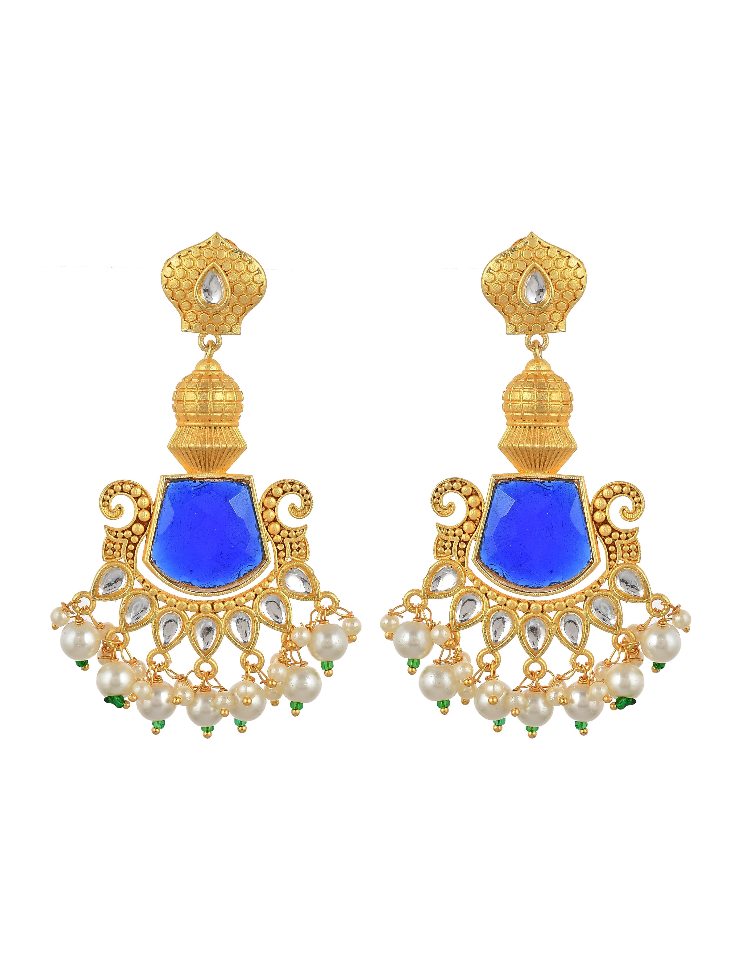 Gold Plated Traditional earrings for Women